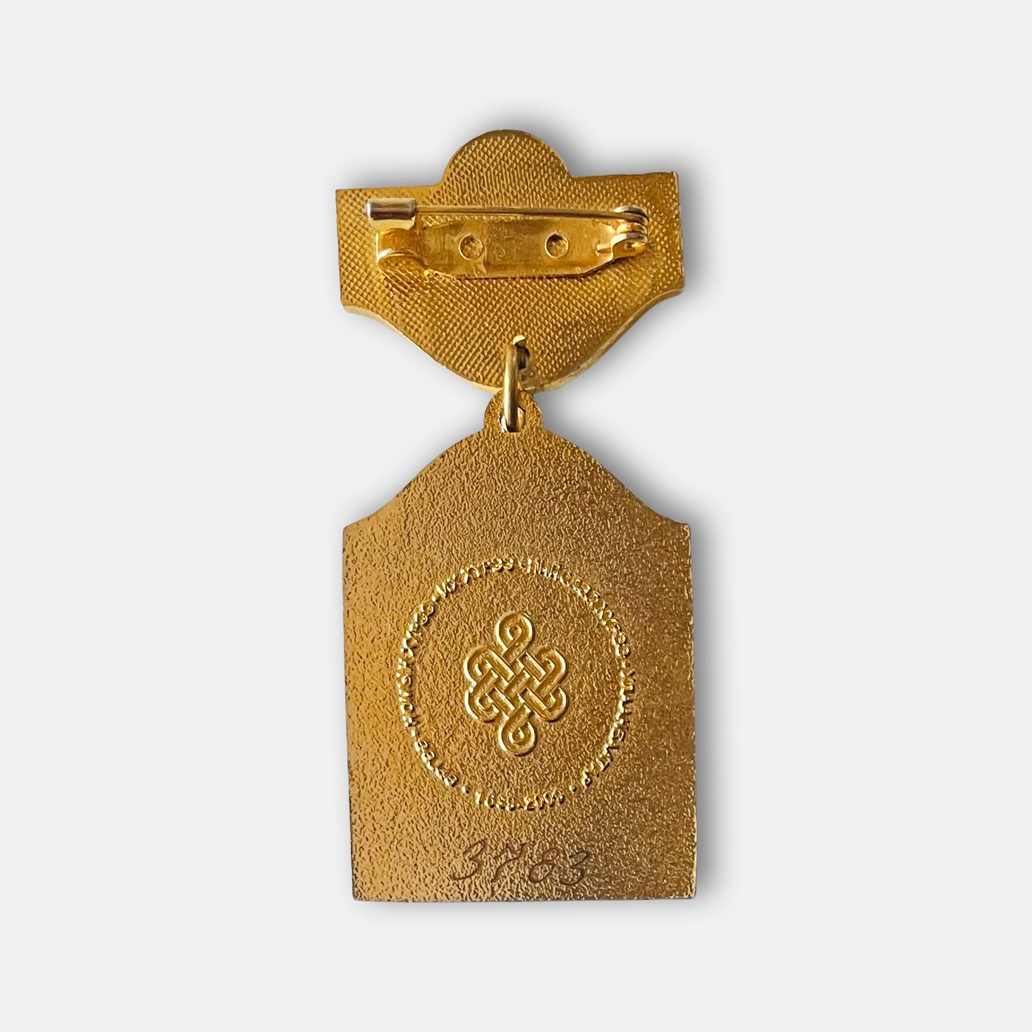 Ulaanbaatar City 370th Anniversary Badge – Serial No. 3783
